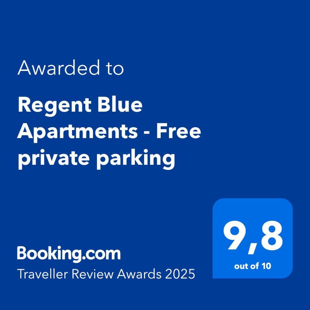 Regent Blue Apartments - Free Private Parking Mostar Bagian luar foto